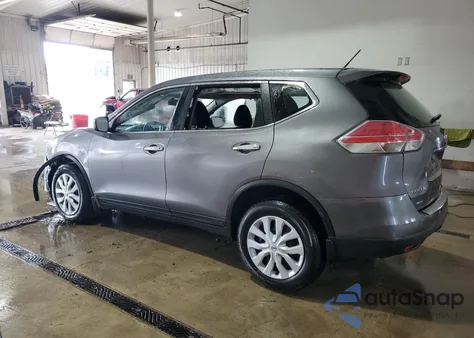 2015 Nissan Rogue S из США, поврежденный, VIN KNMAT2MV9FP507766